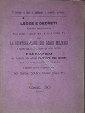 Legge e Decreti - La