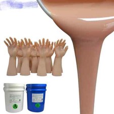 Gomma silicone liquido parti