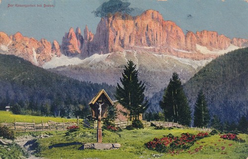 Cartolina bolzano der - cartolina,