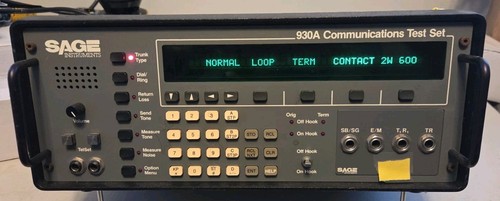 Sage instruments 930a - sage, set