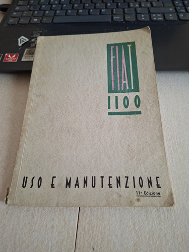 Libretto fiat 1100 - libretto,
