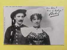cpa 1900 Bretagne Costumes Mr