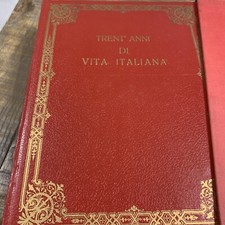 2 Volumi Libri TRENT'ANNI DI VITA ITALIANA PIETRO CAPORILLI NASTASI 1967