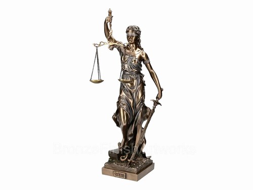 Statua dea della - della, giustizia