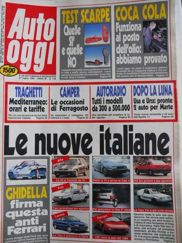 Auto oggi 138 1989 - n�138,