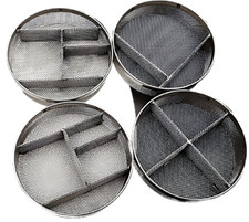 Cestini Acciaio Inox Nuovi per Pulizia Orologi Lavatrice Riparazione Tool Box