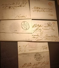 LOTTO DI 5 LETTERE DELLA REPUBBLICA VENETA 