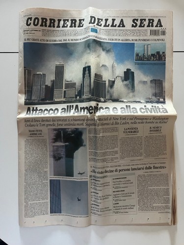 Corriere della sera - della, 12/09/2001