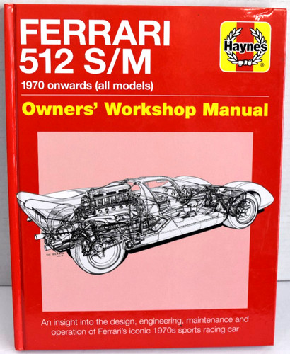 Haynes ferrari 512 1970 - s/m,