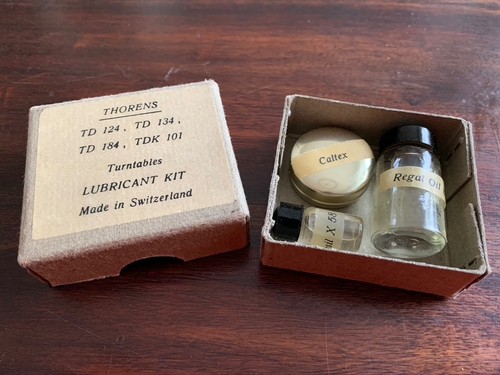 Set lubrificante vintage