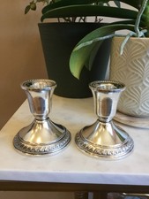 Portacandele pesato vintage in