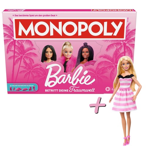 Monopoly barbie bambola gioco - monopoly,