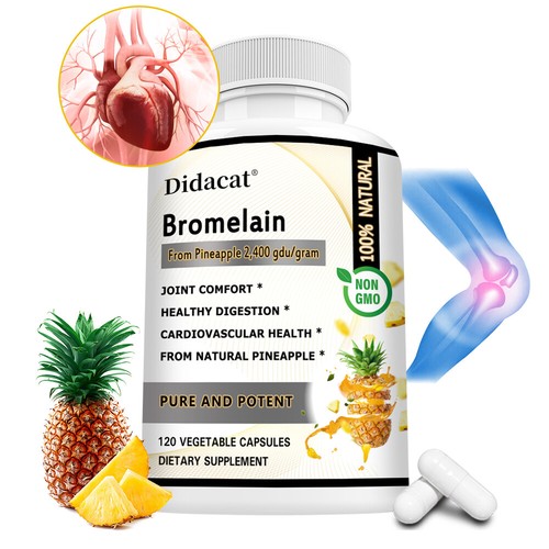 Bromelina 500mg integratore - bromelina,