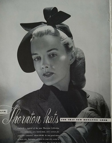 1944 cappelli donna thornton - cappelli,