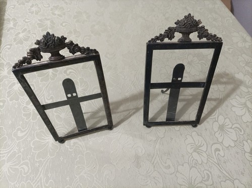Due portafoto con vetro - con,