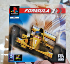 SONY PLAYSTATION 1 PS1 PS ONE FORMULA 1 gioco videogioco, SOLO MANUALE