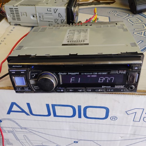 Alpine cde hd138bt aux - cd,,