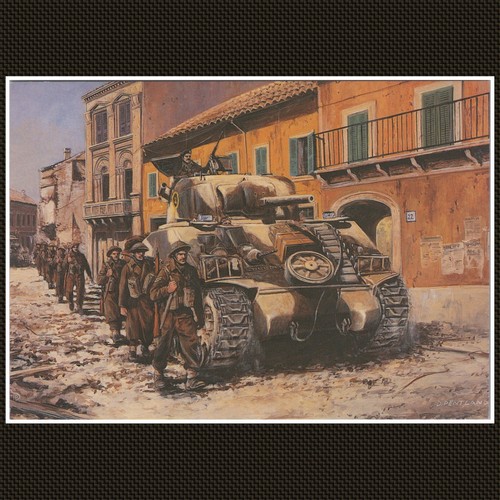 Anzio italy 1944 sherman tanks - anzio,