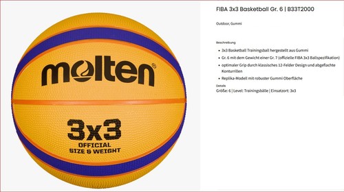 Molten basket fiba 3x3 - molten,