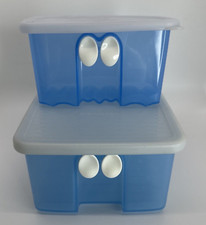 Tupperware FridgeSmart Medium&Mini contenitori ventilati #4735 #3991 vintage NOS