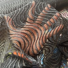 Abito da sposa nero cotone