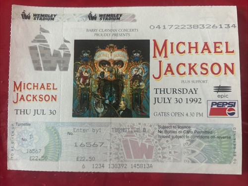 Michael jackson 1992 - 1992, concert