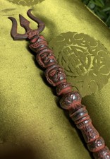 Tibet khatvanga bronzo - bronzo,