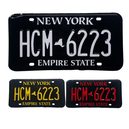 New york plate - fai, da