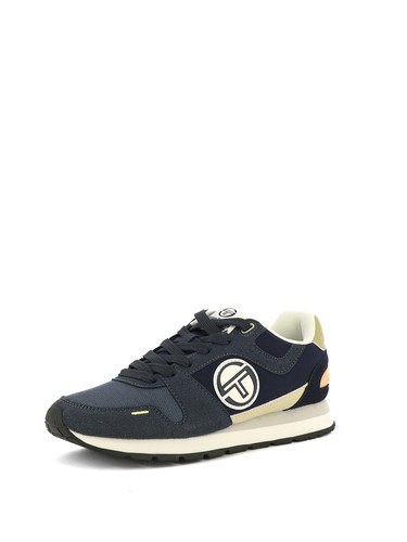 Sneakers stringate uomo blu