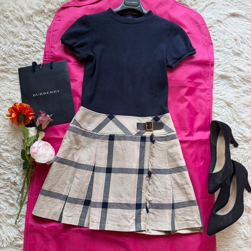 Abito burberry blu etichetta - burberry,