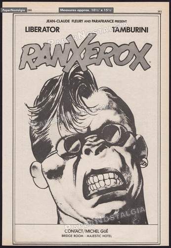 Ranxerox pubblicità - ranxerox,