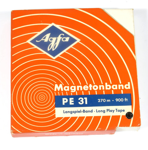 Prl agfa bobina magnetonband - agfa,