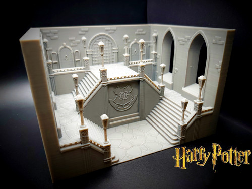Hogwarts scala diorama harry - hogwarts,