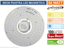NEON LED PIASTRA DISCO ANELLO PLAFONIERA CIRCOLARE LAMPADA T9 G10Q MAGNETICA 54W