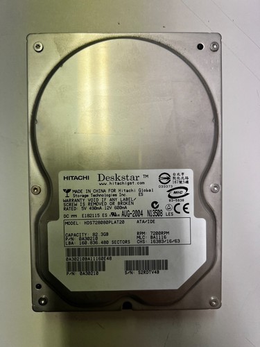 Hdd hitachi deskstar - hdd,