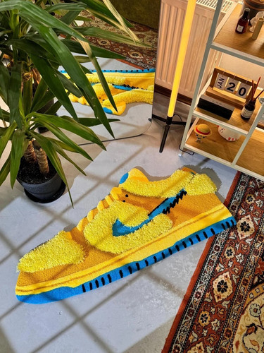 Tappeto ginnastica giallo - tappeto,