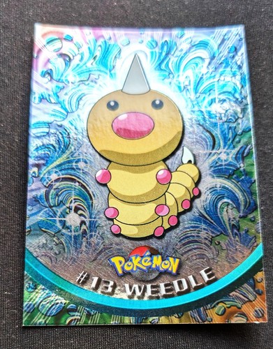 Weedle holo foil - foil, pokemon