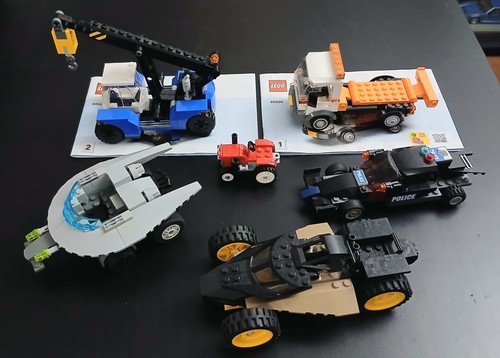Grosso lotto lego veicoli - lego, 6