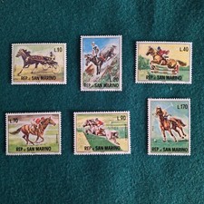 SAN MARINO 1966 IPPICA 6