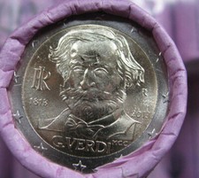 2 euro commemorativa ITALIA 2013 Giuseppe Verdi FDC