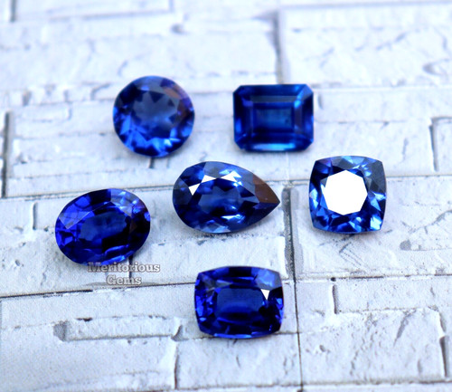 Natural blue sapphire mix - natural,