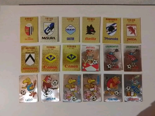Figurina scudetto mascotte - figurina,