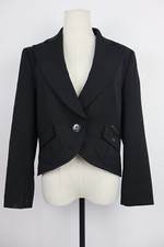 MOSCHINO JEANS BLAZER GIACCA DONNA TG 46 12 JACKET WOMAN ITALY VINTAGE LANA