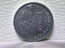 MONETA 1 PESETA SPAGNA 1998 JUAN CARLOS I ESPANA 