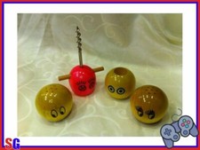 CARINISSIMO SET SALE PEPE STUZZICADENTI E APRIBOTTIGLIE SMILE USATO SICURO