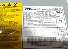 Bestec Model No. ATX-250-12E