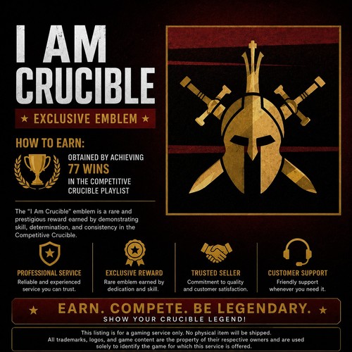 Servizio emblemi crucible - servizio,