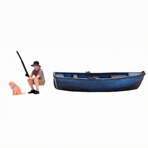 Modellino barca pesca - barca, da