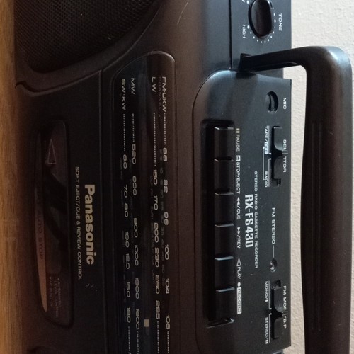 Panasonic fs430 stereo - panasonic, rx-fs430