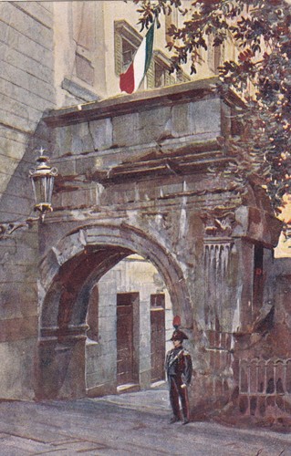 Cartolina trieste arco - cartolina, ,arco